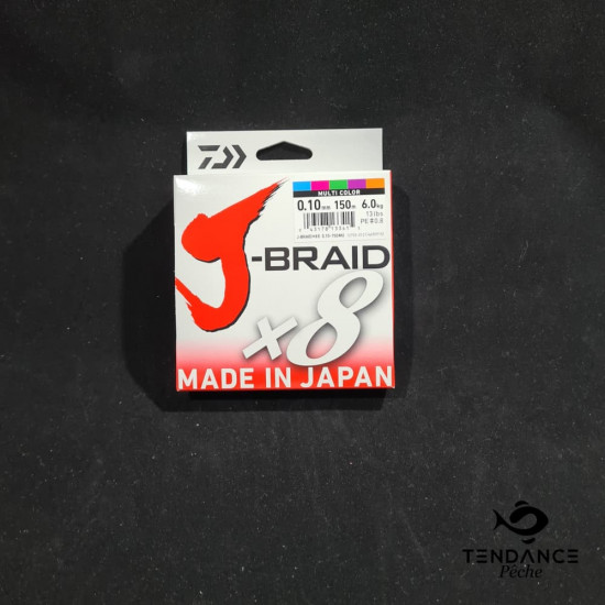 J-braid 8B multicolor - DAIWA