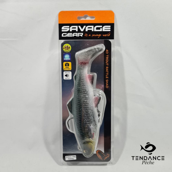 4D Rattle Shad Trout -...