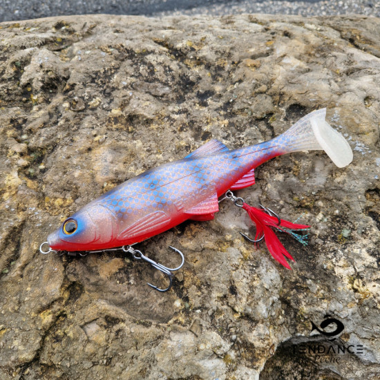 KAPSIZ 9" SWIMMER RED BLUE...